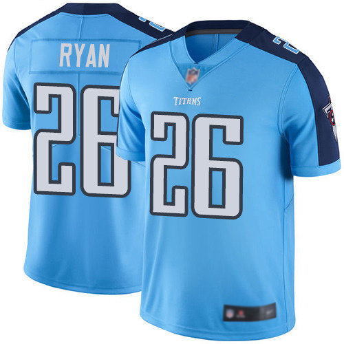 Tennessee Titans Limited Light Blue Men Logan Ryan Jersey NFL Football 26 Rush Vapor Untouchable